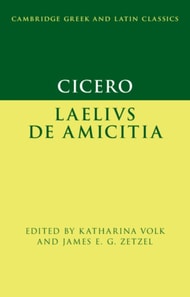 Cicero: Laelius de amicitia