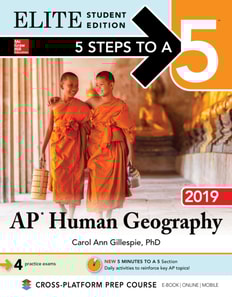 5 Steps to a 5: AP Human Geography 2019 Elite Student Edition