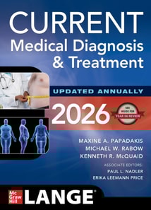 CURRENT Medical Diagnosis and Treatment 2026
