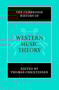 Cambridge History of Western Music Theory