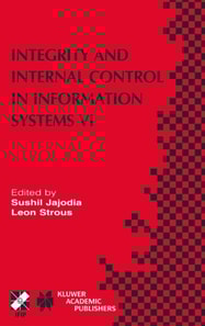 Integrity and Internal Control in Information Systems VI