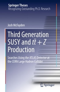 Third generation SUSY and t t +Z production