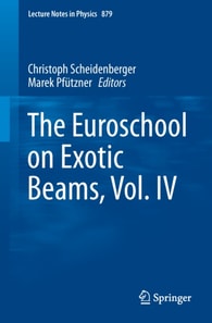 Euroschool on Exotic Beams, Vol. IV