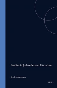 Studies in Judeo-Persian Literature