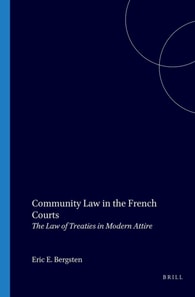 Community Law in the French Courts