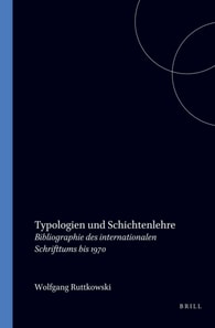 Typologien und Schichtenlehre