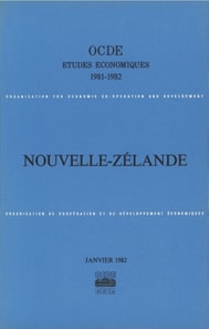 Etudes economiques de l'OCDE : Nouvelle-Zelande 1982
