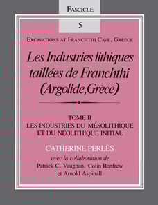 Industries lithiques taillees de Franchthi (Argolide, Grece), Volume 2