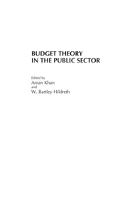 Budget Theory in the Public Sector