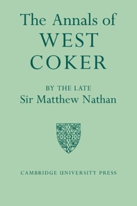 Annals of West Coker