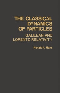 Classical Dynamics of Particles