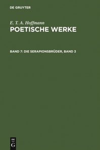 Die Serapionsbrüder, Band 3