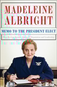 Memo to the President Elect