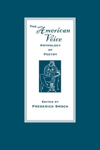 American Voice Anthology of Poetry