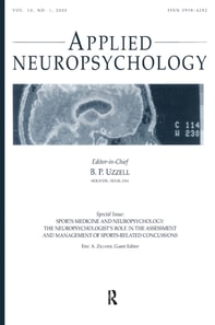 Sports Medicine and Neuropsychology