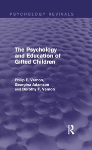 Psychology and Education of Gifted Children