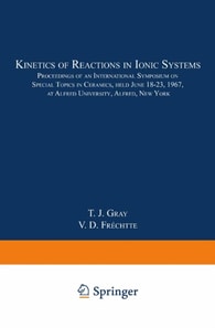 Kinetics of Reactions in Ionic Systems