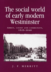 social world of early modern Westminster