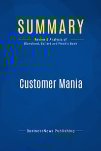 Summary: Customer Mania