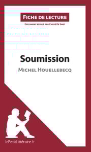 Soumission de Michel Houellebecq (Fiche de lecture)