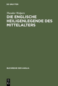 Die englische Heiligenlegende des Mittelalters