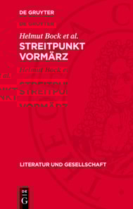 Streitpunkt Vormärz
