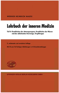 Lehrbuch der inneren Medizin in vier Teilen