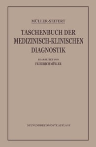 Taschenbuch der Medizinisch-Klinischen Diagnostik