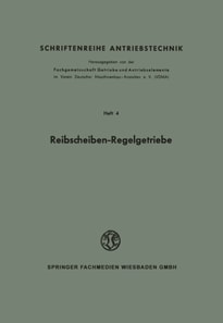 Reibscheiben-Regelgetriebe
