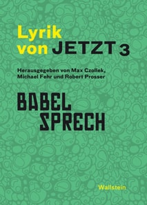 Lyrik von Jetzt 3