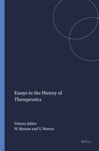 Essays in the History of Therapeutics
