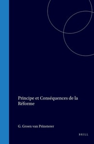 Principe et consequences de la Reforme