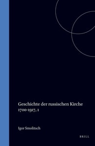 Geschichte der Russischen Kirche 1700-1917, Volume 1