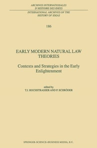 Early Modern Natural Law Theories