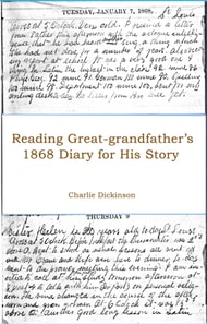 Reading Great-grandfather's 1868 Diary for His Story