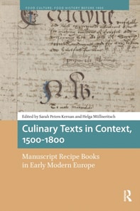 Culinary Texts in Context, 1500-1800