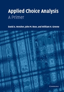 Applied Choice Analysis