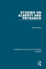 Studies on Alberti and Petrarch