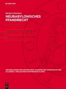 Neubabylonisches Pfandrecht