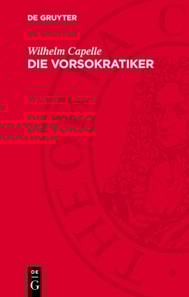 Die Vorsokratiker