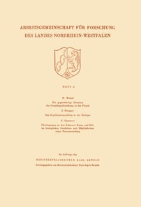 Die gegenwärtige Situation der Grundlagenforschung in der Physik. Das Duplikantenproblem in der Biologie. Überlegungen zu den Faktoren Raum und Zeit im biologischen Geschehen und Möglichkeiten einer Nutzanwendung