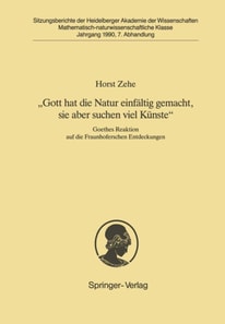 „Gott hat die Natur einfältig gemacht, sie aber schon viel Künste“