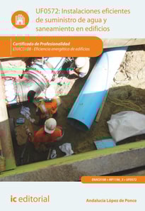 Instalaciones eficientes de suministro de agua y saneamiento en edificios. ENAC0108