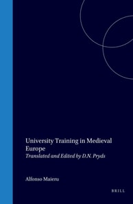 University Training in Medieval Europe