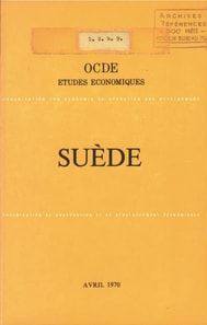 Etudes economiques de l'OCDE : Suede 1970