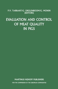 Evaluation and Control of Meat Quality in Pigs