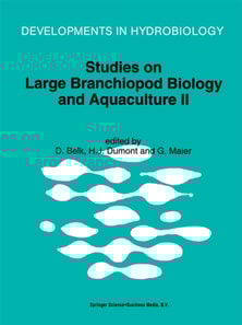 Studies on Large Branchiopod Biology and Aquaculture II