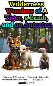 Wilderness Wonders of A Tiger, a Lamb, and an Anteater