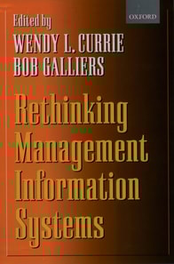 Rethinking Management Information Systems