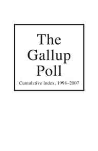 Gallup Poll Cumulative Index